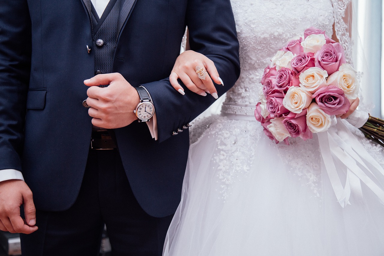 Sélectionner les tenues de la mariée et du marié