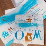 N°24 – Faire-part : Une Célébration en Bleu et Blanc pour l’Amour de l’OM – Olympique de Marseille